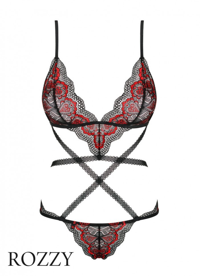 Боди стрэп Obsessive Megies Ted черный