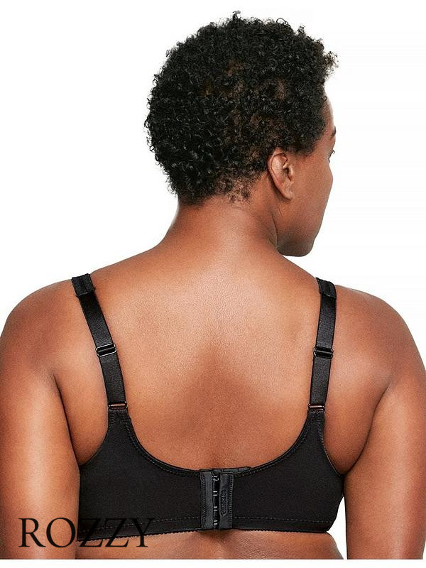 Бюстгальтер минимайзер без косточек Glamorise GI1003 черный