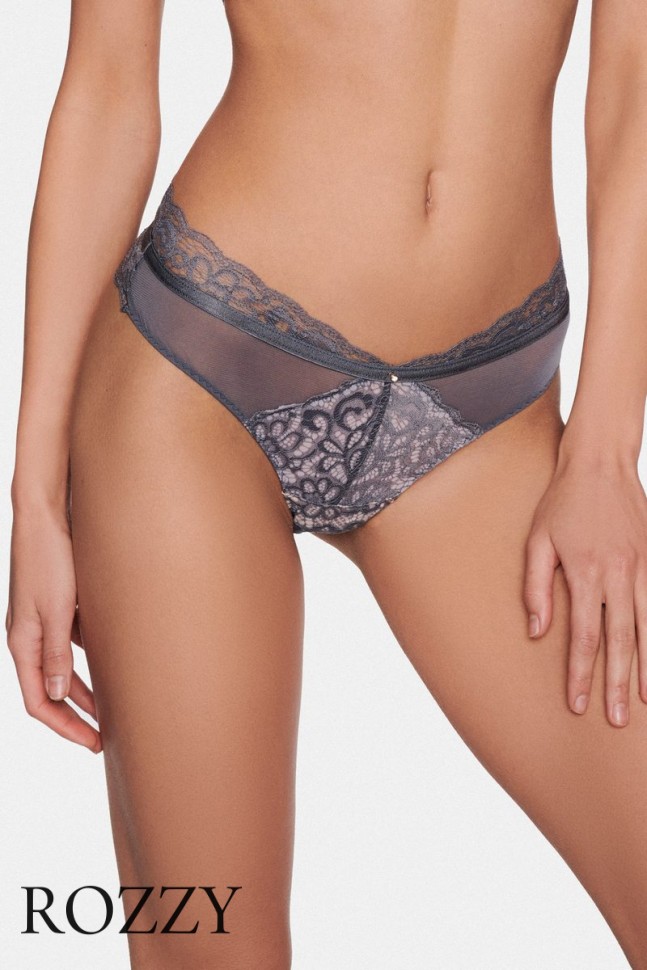 Трусы стринги Esotiq Itala 38996 графитовый