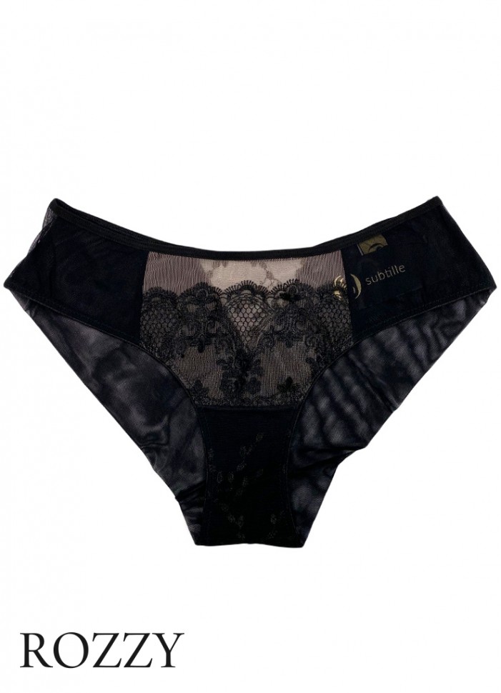 Трусы слипы Subtille Venetia Black черный 