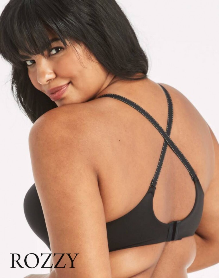 Бюстгальтер пуш-ап без косточек Maidenform 9456 черный/бежевый