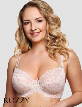 Бюстгальтер Senselle by Felina Summer Rose Lace 12008 серебристый пион     