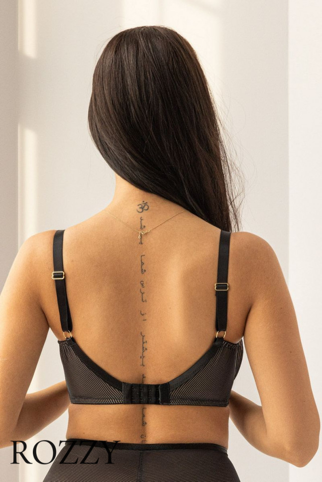 Бюстгальтер балконет Kris Line Choice черный