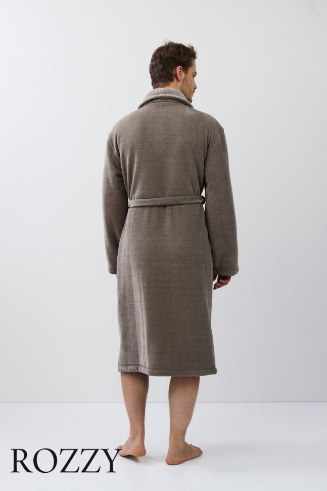 Халат мужской Aruelle Elliot серый