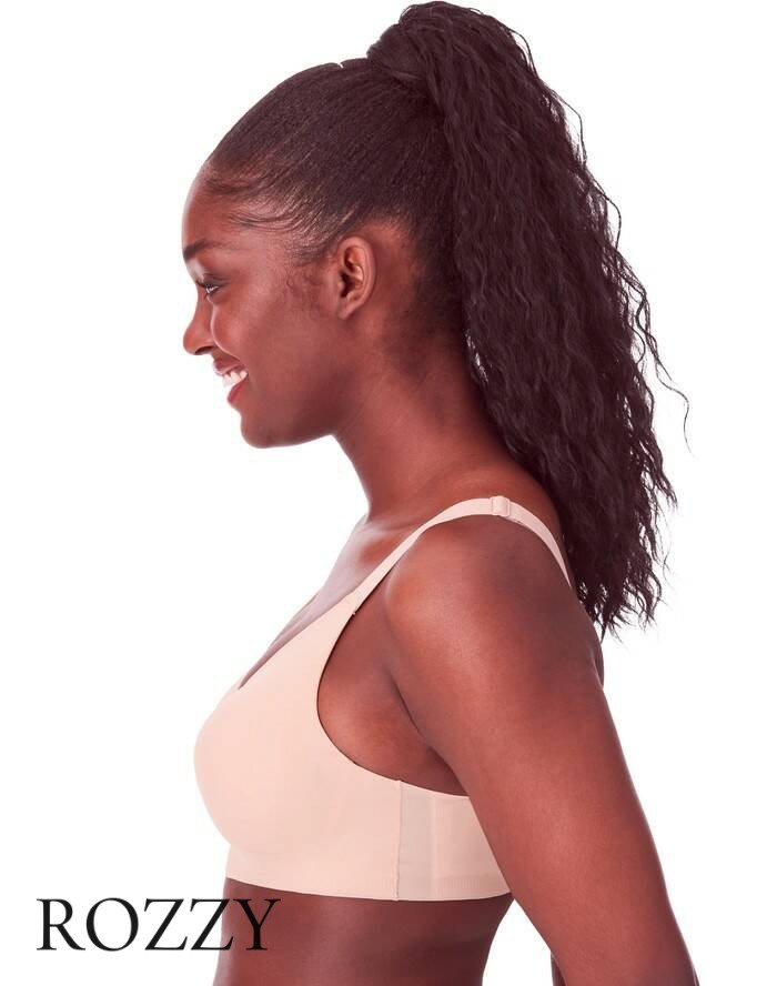 Бюстгальтер бесшовный Bali Comfort Revolution 3498 серо-коричневый