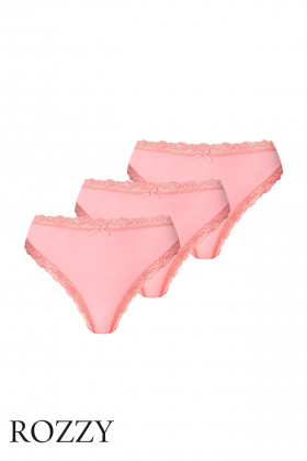 Трусы слипы Nina Von C Cosy 162058499 розовый (уп.3шт.)