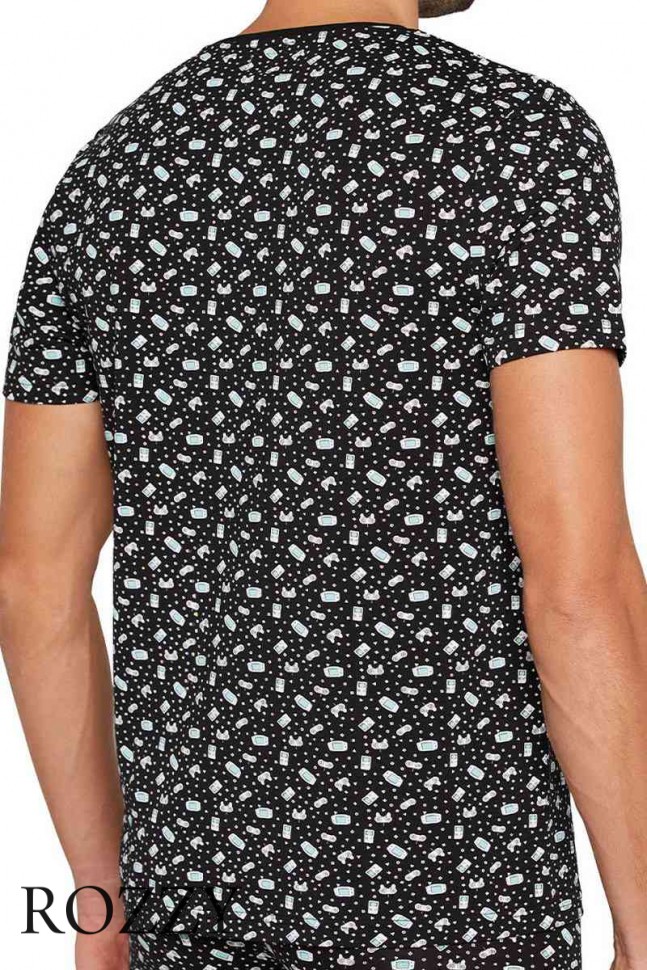 Футболка мужская хлопковая Ysabel Mora 20213 черный