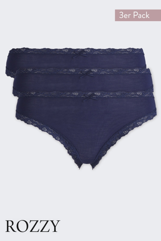 Трусы слипы Nina Von C Cosy 162058499 синий (уп.3шт.)