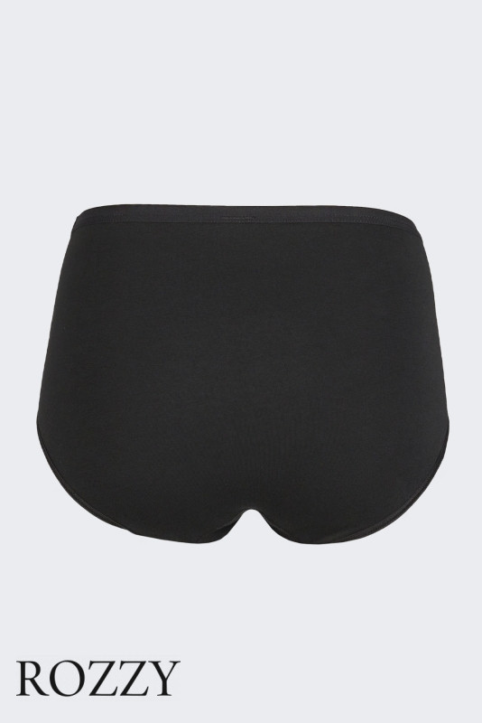 Трусы макси хлопковые Nina Von C Base 4016012299 черный (уп.2шт.)