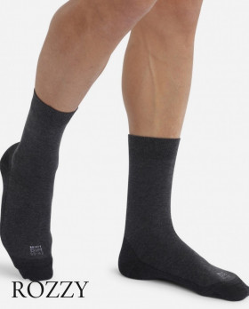 Носки мужские DIM 0C0Y антрацит (уп.2шт.)