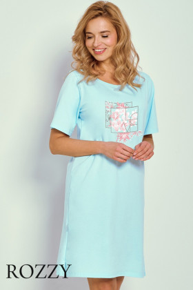 Сорочка хлопковая Taro Isla 3327/3364/3365 лазурный