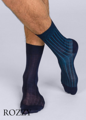 Носки мужские DIM 026J синий (уп.2шт.)