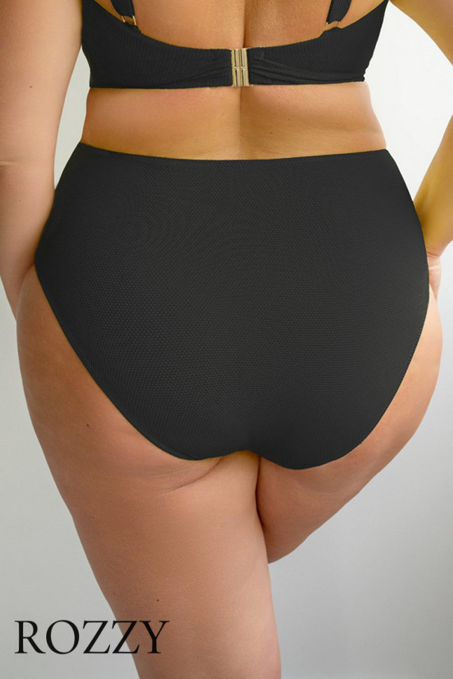 Трусы купальные классика Kris Line Lemon Black черный