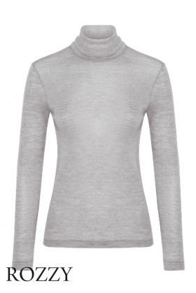 Водолазка шерстяная Madiva Zoe ML серый (21)