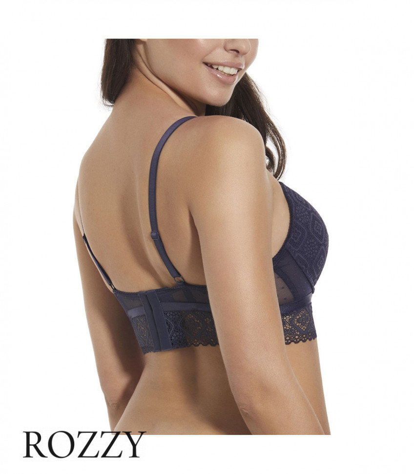 Бюстгальтер пуш-ап Selene Amaya темно-синий