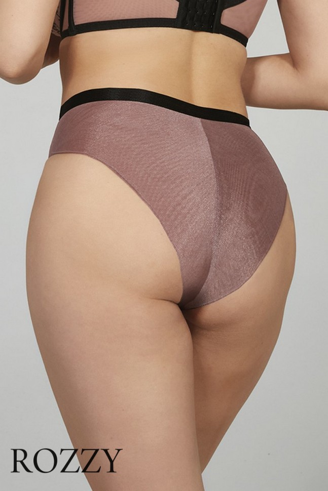 Трусы слипы Kris Line Paloma розово-черный