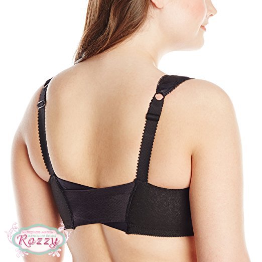 Бюстгальтер спереди застежка без косточек Playtex 4695 черный