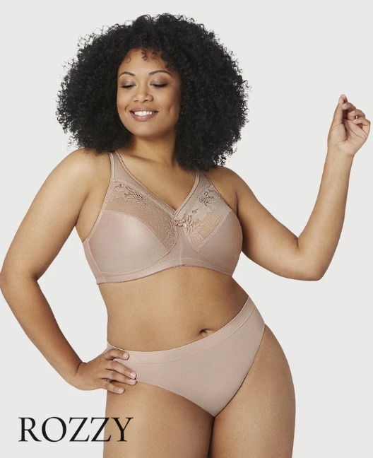 Бюстгальтер минимайзер без косточек Glamorise GI1003 кофе