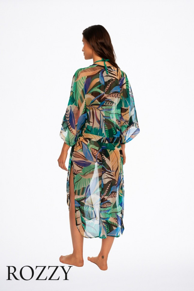 Халат пляжный Esotiq Planthea 41694 мультиколор