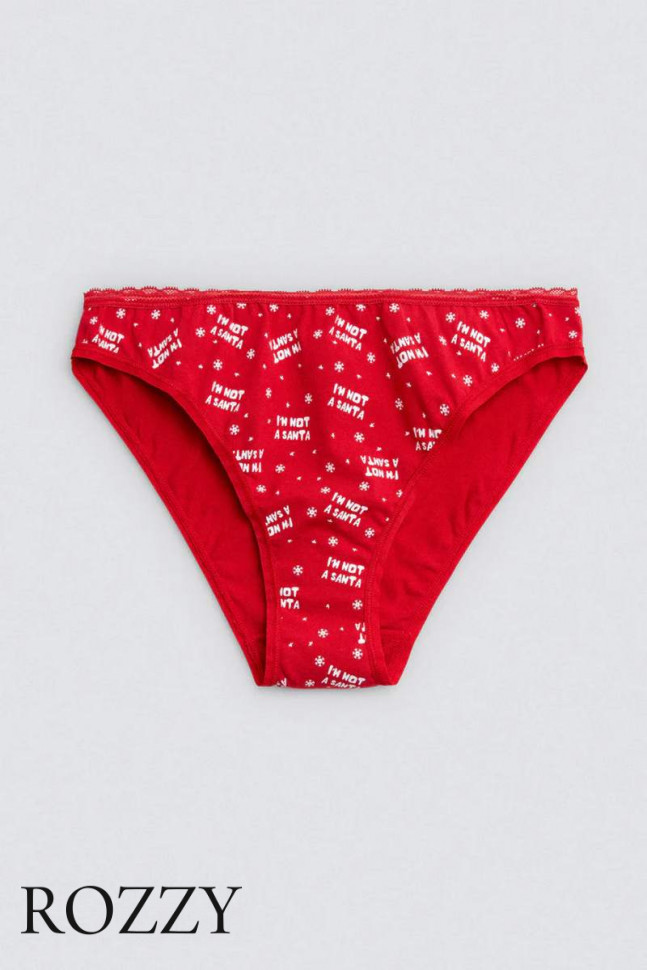 Трусы бикини хлопковые Ysabel Mora 19489 красный