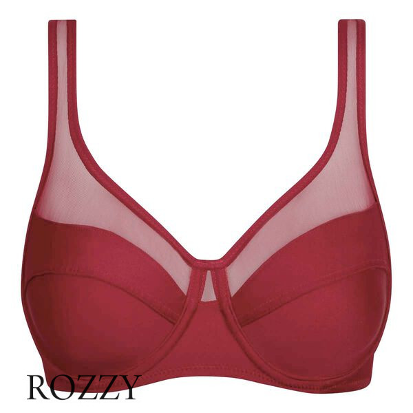 Бюстгальтер DIM Generous Classic 3983 красное вино