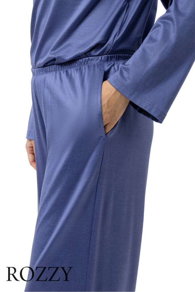 Брюки домашние Mey Pure Shine 1220080 синий