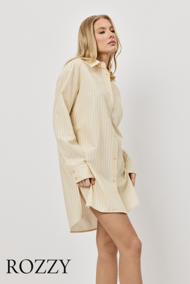 Сорочка Aruelle Halo светло-желтый