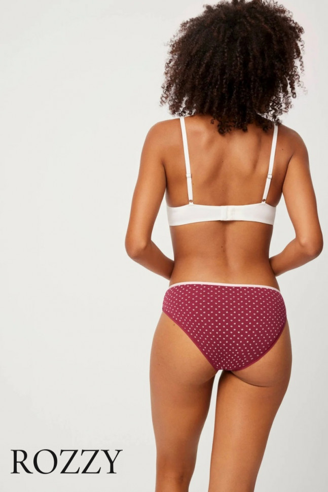 Трусы слипы хлопковые Ysabel Mora 19505 светло-розовый/вишневый (уп.2шт.)