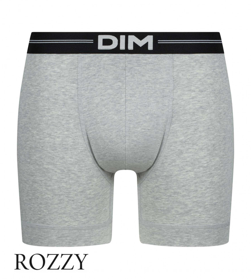 Трусы шорты мужские DIM 0DCE серый