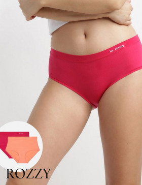 Трусы шорты DIM Oh My Dim’s 06W7 коралловый/розовый (уп.2шт.)