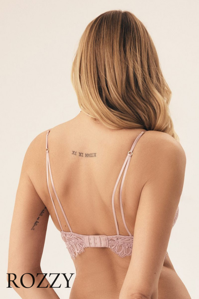 Бюстгальтер без косточек Esotiq Sapphire/39X 42370 пыльная роза