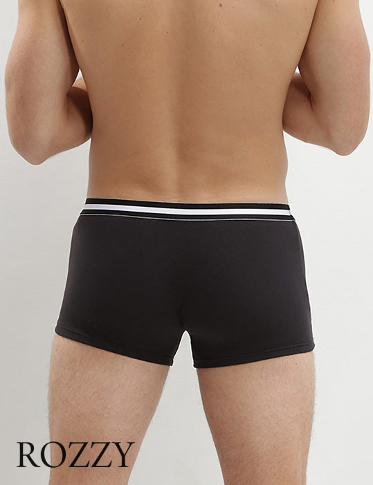 Трусы шорты мужские DIM 6578/4 черный (уп.4шт.)