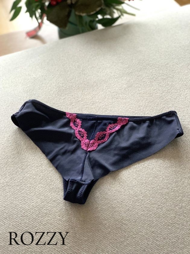 Трусы бразильяна обрезные Corin Sienna 41885 синий