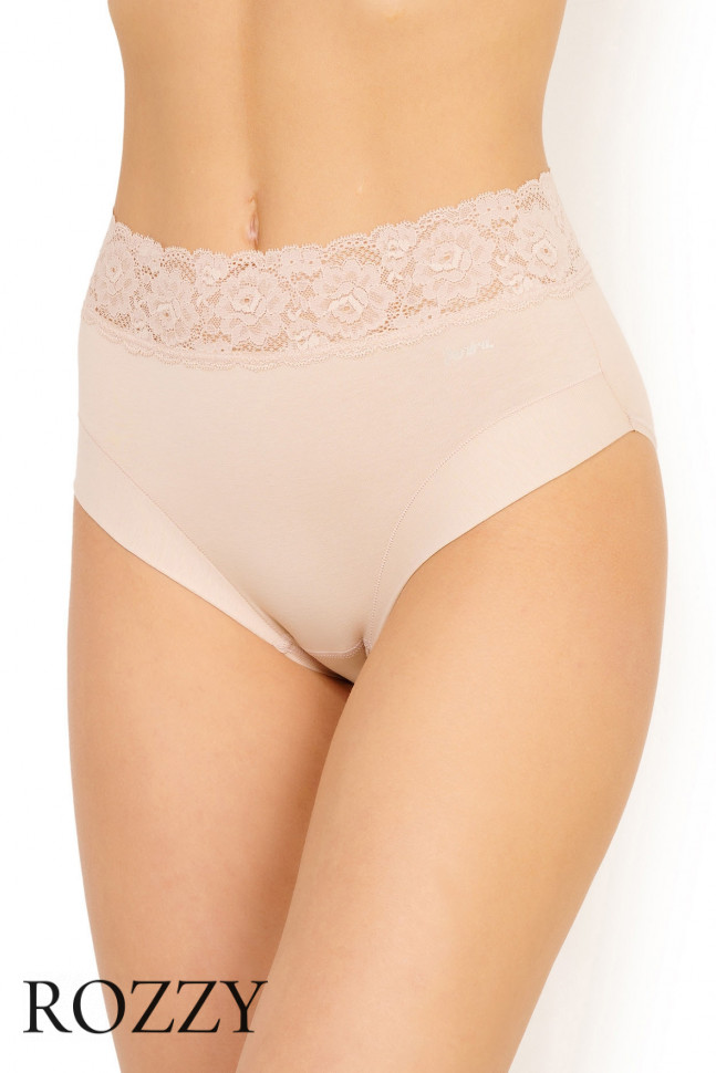 Трусы макси хлопковые Janira Dolce Cinture 31785 песочный