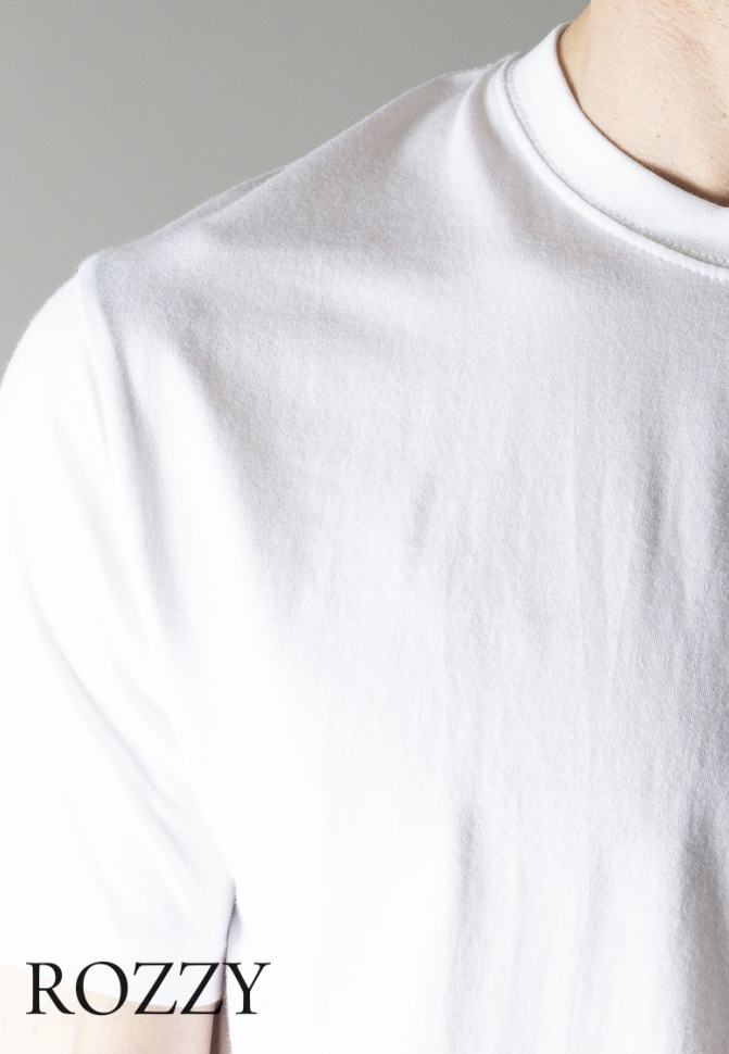 Футболка мужская Ceceba 001573/3XL-4XL белый (уп.2шт.)