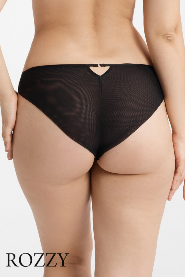 Трусы слипы Esotiq Kendra 40536 черно-бежевый