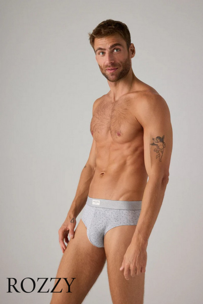 Трусы слипы мужские Ysabel Mora 20371 темно-синий/светло-серый (уп.2шт.)