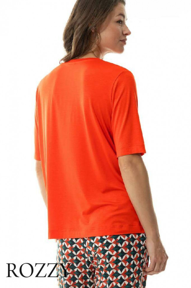 Футболка домашняя Mey Alena 17555 оранжевый