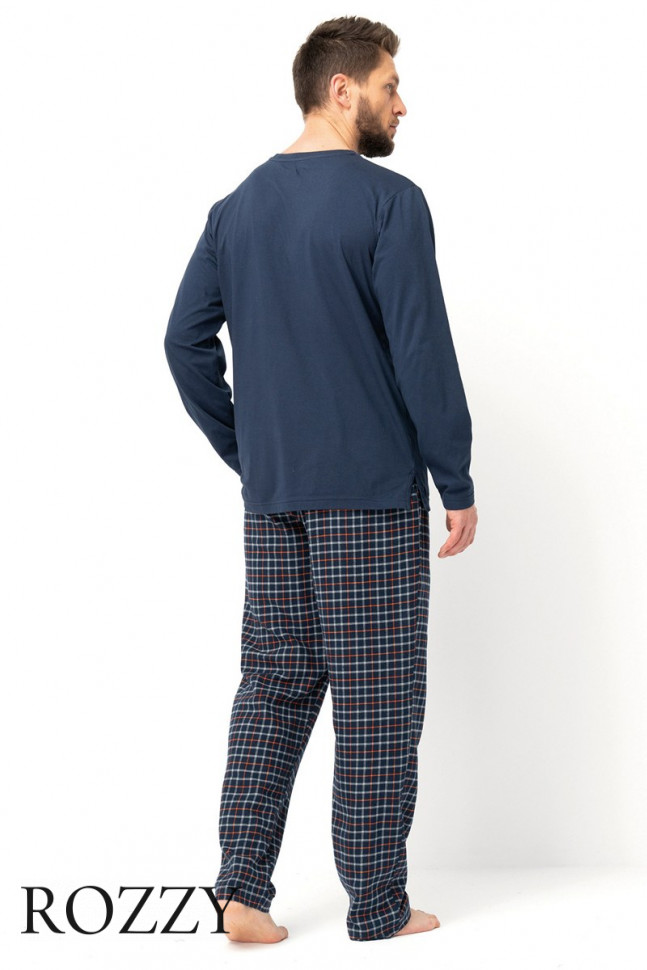 Пижама мужская Key MNS 481 темно-синий