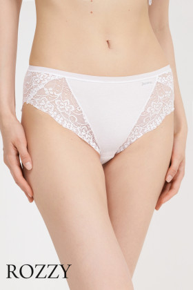 Трусы классика хлопковые Janira Charm Cotton 31689 белый