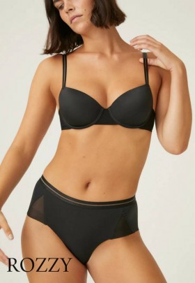 Бюстгальтер Naturana The Monday 7658 черный К