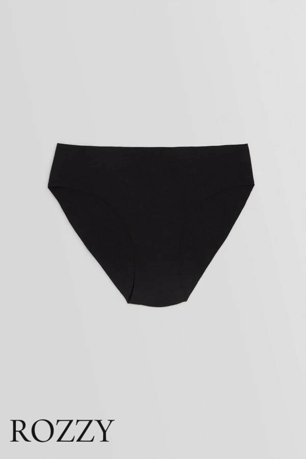 Трусы слипы хлопковые обрезные Ysabel Mora 19661 черный