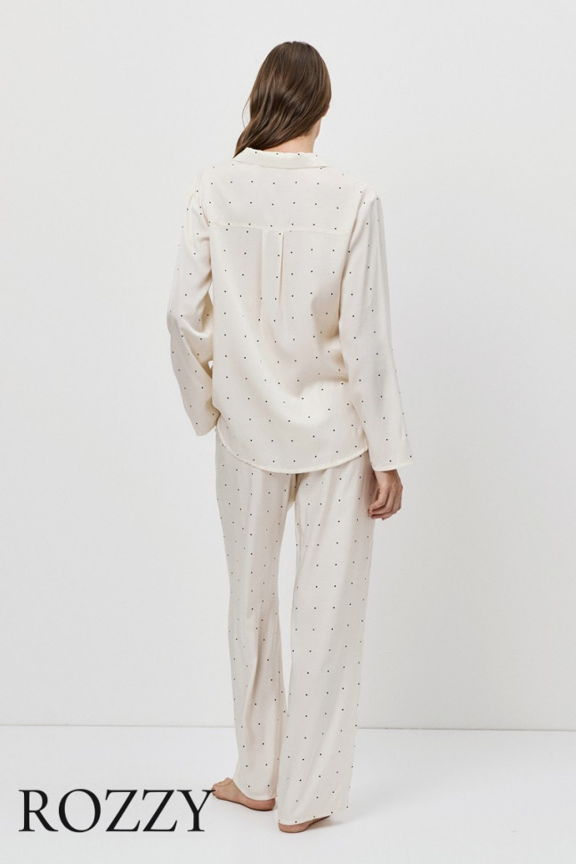 Пижама вискозная Aruelle Alba экрю