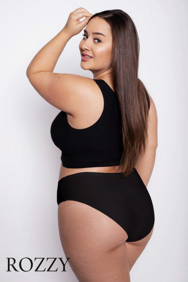 Трусы слипы one-size Julimex Flexi-One Classic Plus Size черный