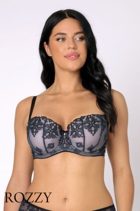 Бюстгальтер балконет Subtille Kassiopea Blue темно-синий