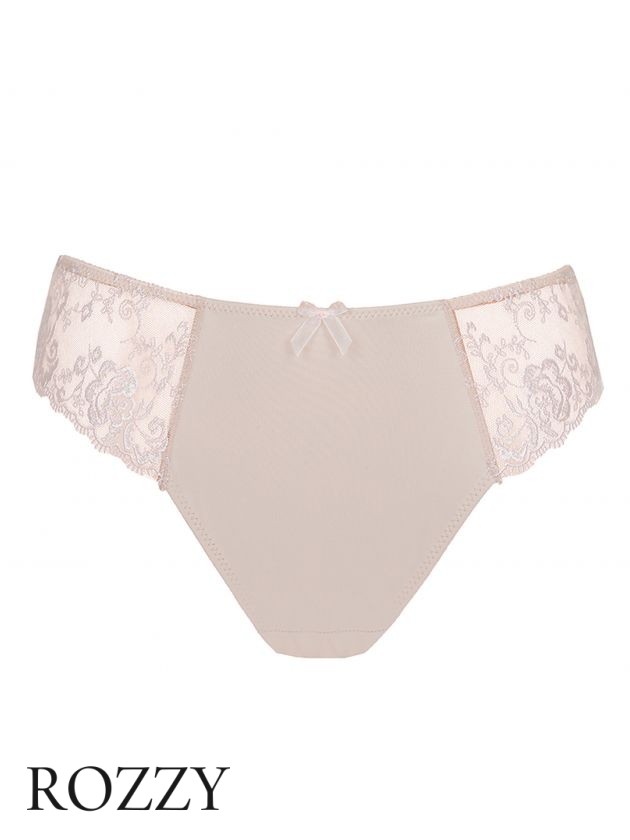 Трусы бразильяна обрезные Corin Angelina 41702 бежевый