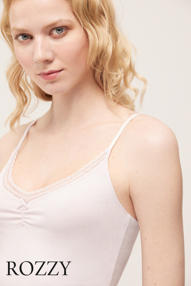 Майка хлопковая Ysabel Mora 19395 лавандовый