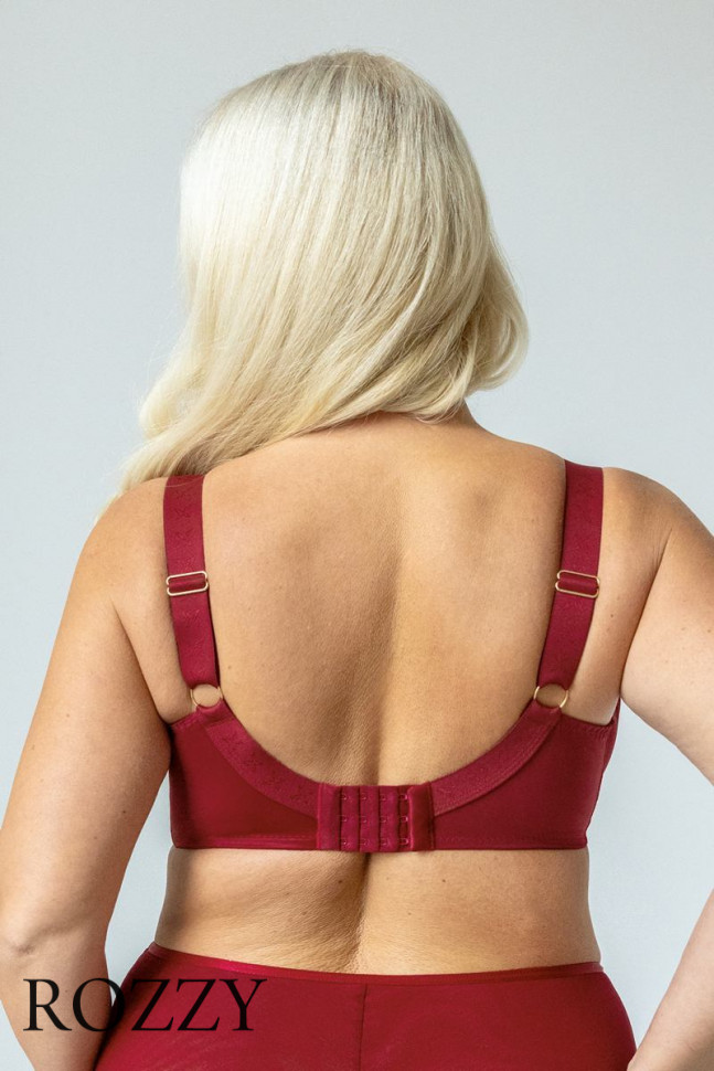 Бюстгальтер фулл-кап Kris Line Cherry вишневый