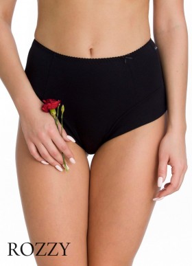 Трусы макси хлопковые Key LPF 110 черный (уп.2шт.)