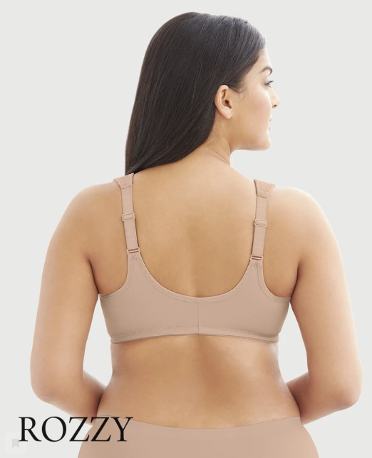 Бюстгальтер спереди застежка Glamorise GI1245 кофе